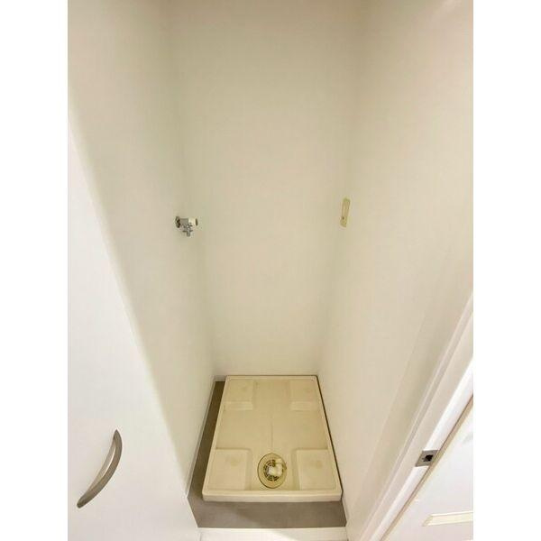 フロンティアタワー九条3の洗面所