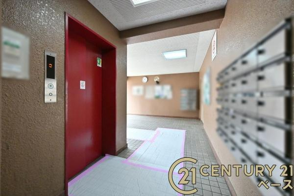 グリーンコーポ橿原のその他共用部分|■現地撮影写真■共有部分のエレベーターでございます！