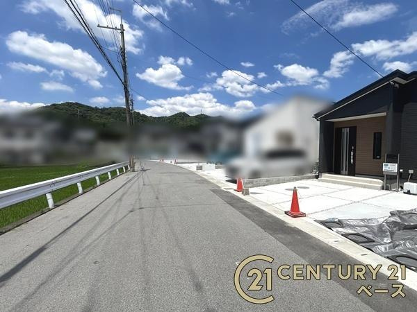 リーブルガーデン龍田 ２号棟 ／新築一戸建の前面道路含む現地写真|■現地撮影写真■