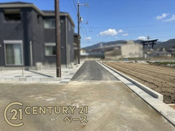 リーブルガーデン三輪 １号棟 ／新築一戸建の前面道路含む現地写真|■現地撮影写真■落ち着いた雰囲気の閑静な住宅地内です！