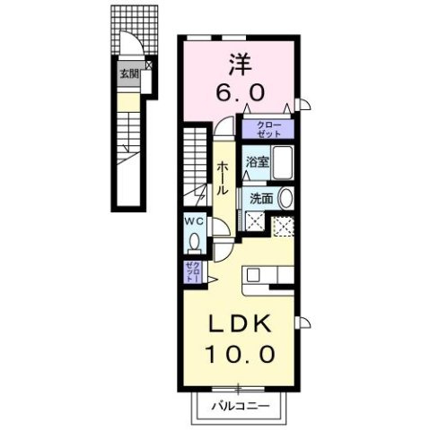 ラスターポイントⅤの間取り