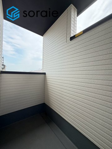 川越市熊野町2期全1棟　新築戸建のバルコニー|7/30撮影
