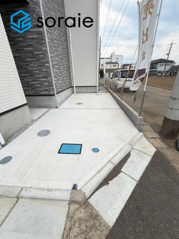 川越市熊野町2期全1棟　新築戸建の駐車場|7/30撮影