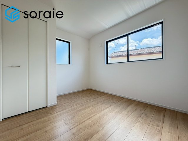 川越市砂1期全1棟　新築戸建の洋室|6/19撮影