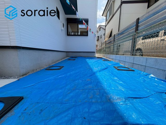川越市砂1期全1棟　新築戸建の駐車場|6/19撮影