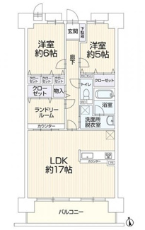 【間取り】 | ダイアパレス長良西町6階部分！日当り・眺望良好です♪近隣駐車場確保あり！最寄りのバス停徒歩3分！ | ダイアパレス長良西町6階部分！日当り・眺望良好です♪近隣駐車場確保あり！最寄りのバス停徒歩3分！