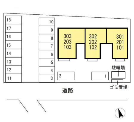 ラ メールの区画図|他社様掲載物件もまとめてご紹介、ご案内可能です(^^)/