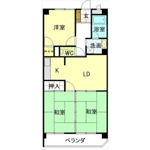 【間取り】 | サンシティ小幡