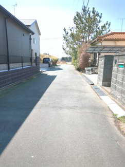 【前面道路含む現地写真】