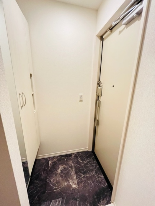 藤沢市藤沢のアパートの玄関