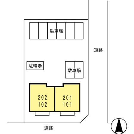 ロイヤルメゾン忠興の区画図