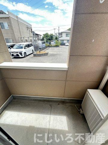カネイコート日開野Ⅱのバルコニー
