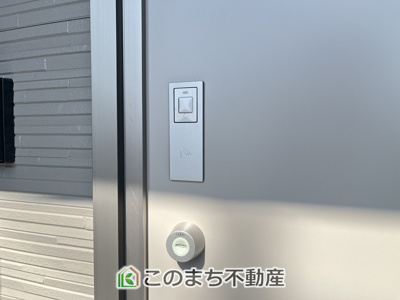 【防犯設備】 | CRADLE GARDEN小山市東間々田第7　3 | 防犯性の高いカードキーです。
