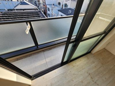 AREA DEUX（エリアドゥ）のバルコニー|南向きバルコニー