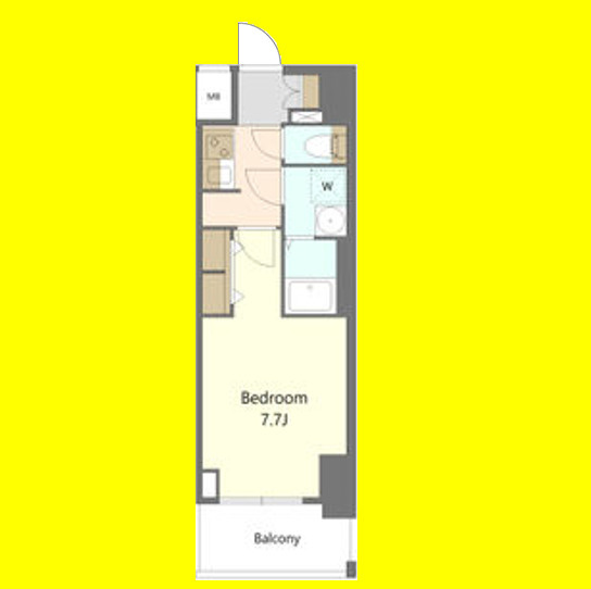 S-RESIDENCE庄内通駅前curere　名古屋市賃貸　仲介手数料無料の間取り