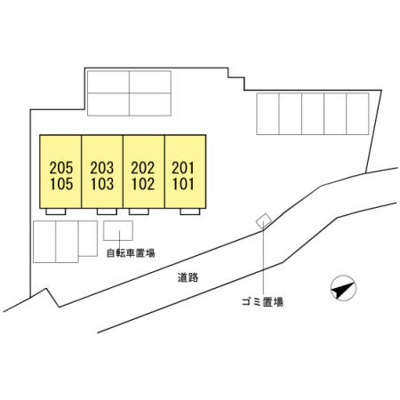 【区画図】 | D-roomひまわり