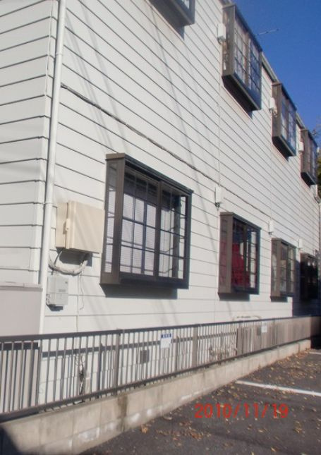 ハッピーシンドロームのその他共用部分|(外装は現在緑）