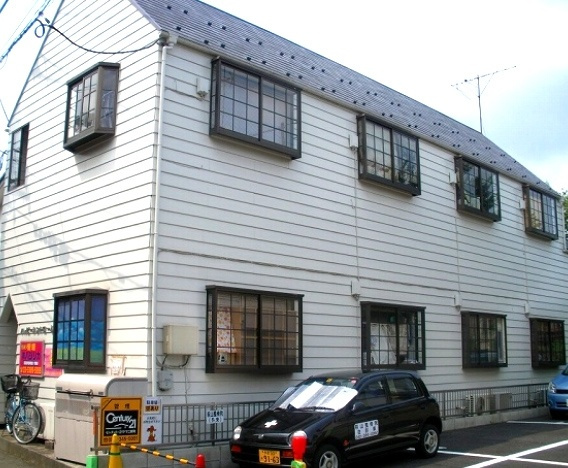 ハッピーシンドロームの外観|ハッピーシンドロームの外観です。(外装は現在緑）