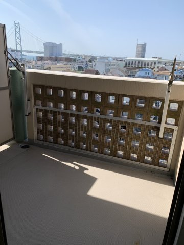 ワコーレ霞ヶ丘景彩館のバルコニー