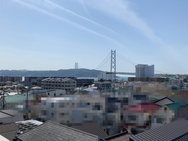 ワコーレ霞ヶ丘景彩館の展望|瀬戸内海、明石大橋を望む