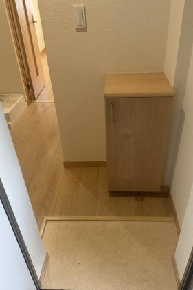 ソレイユ希望ヶ丘の玄関