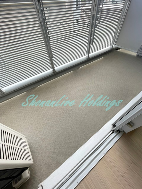 鎌倉市植木の賃貸マンションのバルコニー