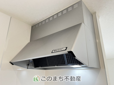 【設備】 | CRADLE GARDEN小山市東間々田第7　4 | お料理の匂いもスッキリ吸引☆シンプルなレンジフード☆