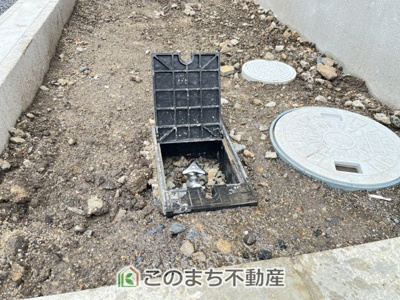 【設備】 | CRADLE GARDEN小山市東間々田第7　4 | 植栽の散水や洗車に便利な外水栓がございます☆