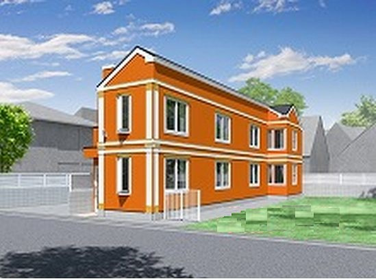 フェリスソラーナの外観パース|フェリスソラーナの完成予想パース