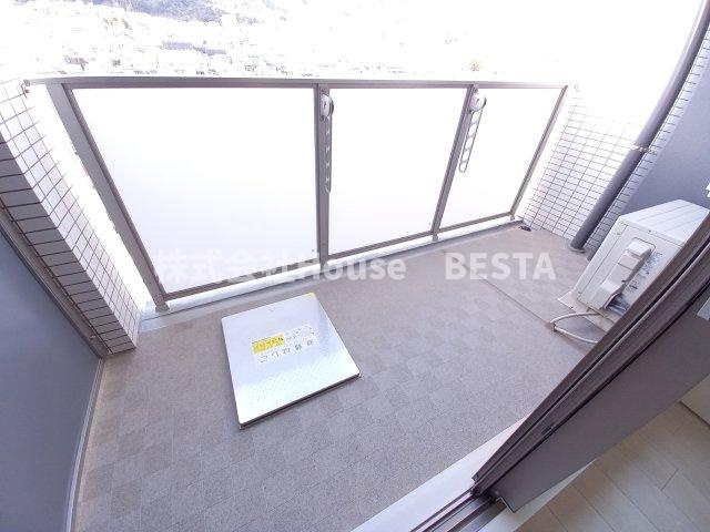 LiveCasa王子公園のバルコニー