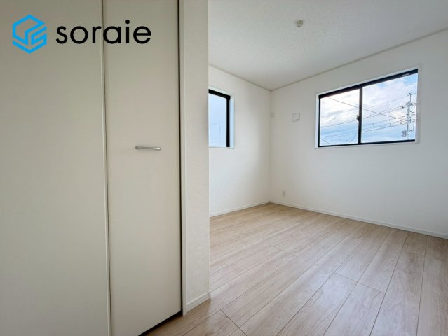 川越市菅間第3　新築戸建て　全3棟　クレイドルガーデンの洋室|2026/6/19撮影