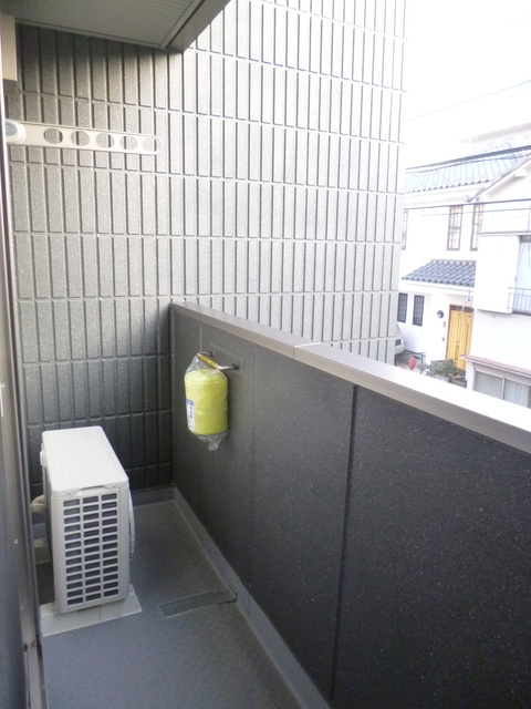 品川スクエアガーデンのバルコニー