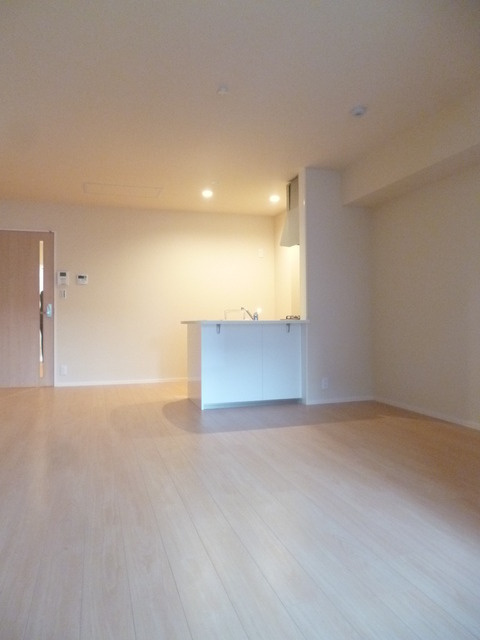 品川スクエアガーデンの居間・リビング|★フローリング★