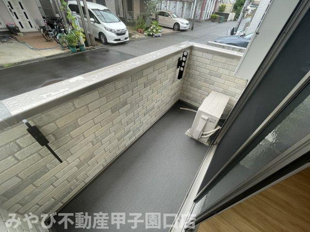 ペルルブランシェ九番町のバルコニー