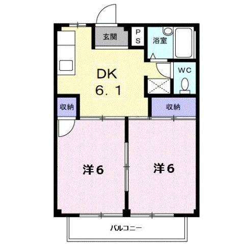 【間取り】 | シティハイツポプラ