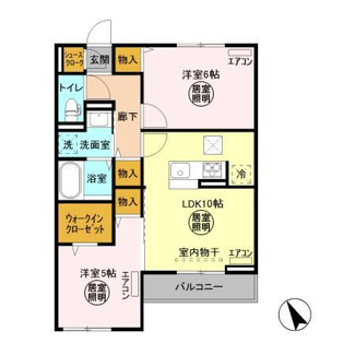 【間取り】 | Fleur（フルール）A