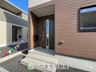 【その他】 | CRADLE GARDEN小山市東間々田第7　5 | 雨の日も安心の玄関ポーチ☆