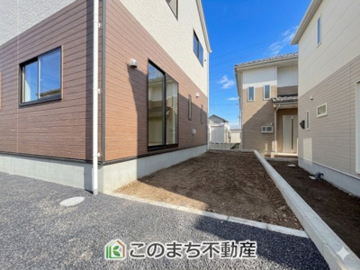 【庭】 | CRADLE GARDEN小山市東間々田第7　5 | お庭でBBQや家庭菜園を楽しめます☆