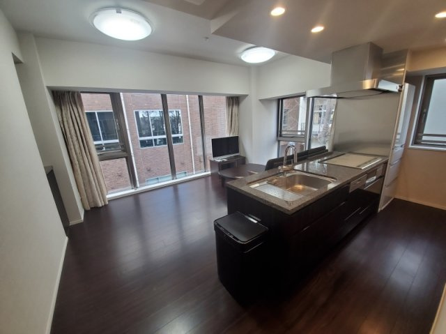 ザ・レジデンス平河町の居間・リビング|家具は付きません。