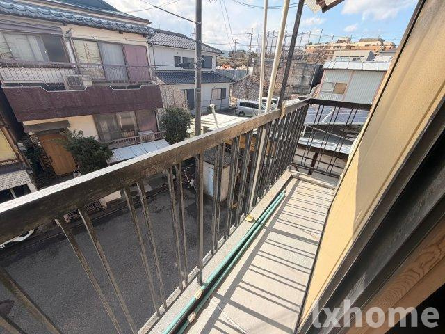 茨木市豊川4丁目貸家のバルコニー