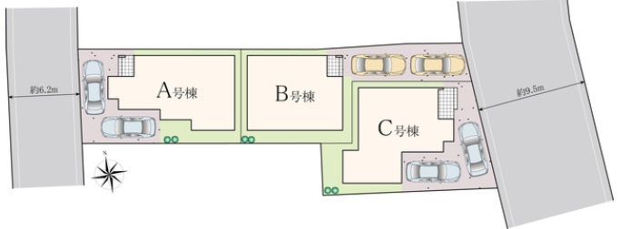 船橋市夏見台４丁目２７番の区画図
