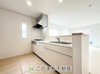 【キッチン】 | CRADLE GARDEN小山市東間々田第7　6 | ご家族との会話を楽しみながらお料理可能なカウンターキッチン♪