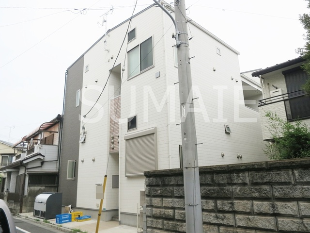 ハーモニーテラス松島の外観|閑静な住宅街にあるアパートです。