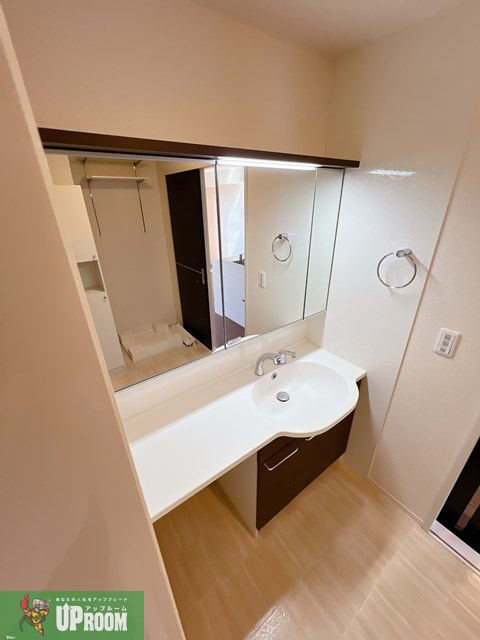 グリーンフィールドMの洗面所