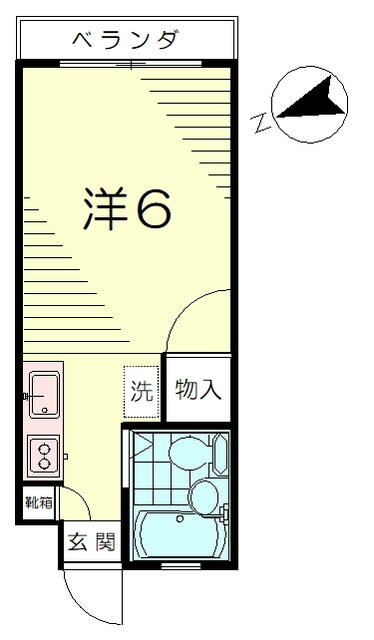 グリーンヒルズ尾山台間取り図