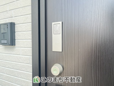 【防犯設備】 | CRADLE GARDEN小山市東間々田第7　7 | 防犯性の高いカードキーです。
