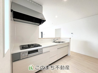 【キッチン】 | CRADLE GARDEN小山市東間々田第7　7 | 人気の対面式キッチン☆料理をしながらご家族とコミュニケーションが取れます♪
