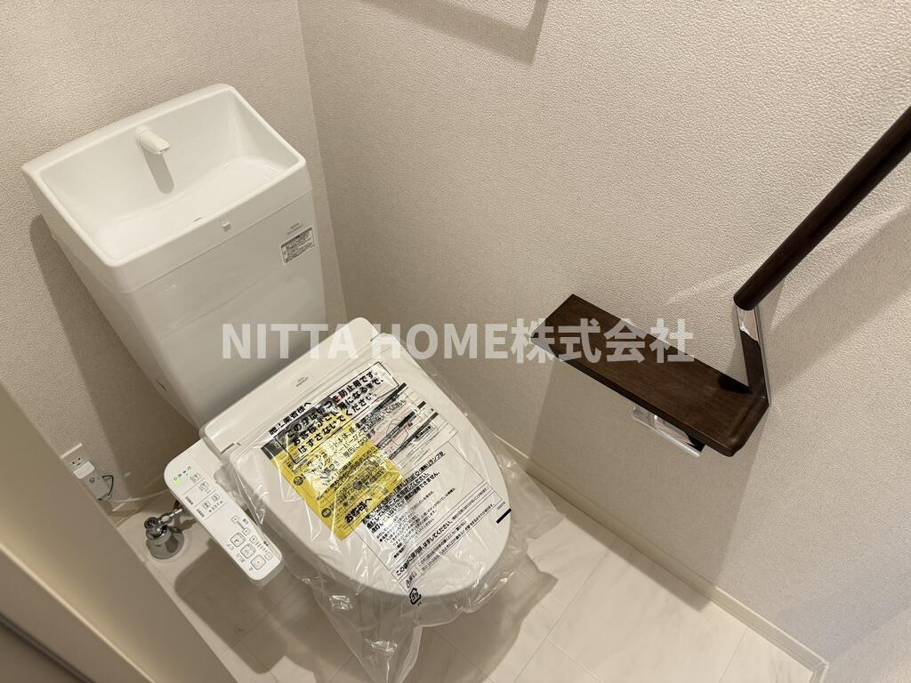 舞鶴市字引土の賃貸マンションのトイレ|ウォシュレットも完備◆