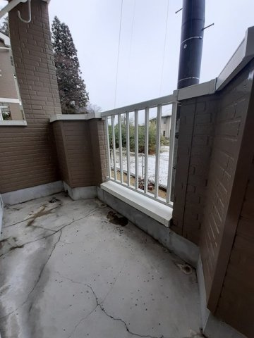 ア・ラ・モード・アラⅡのバルコニー