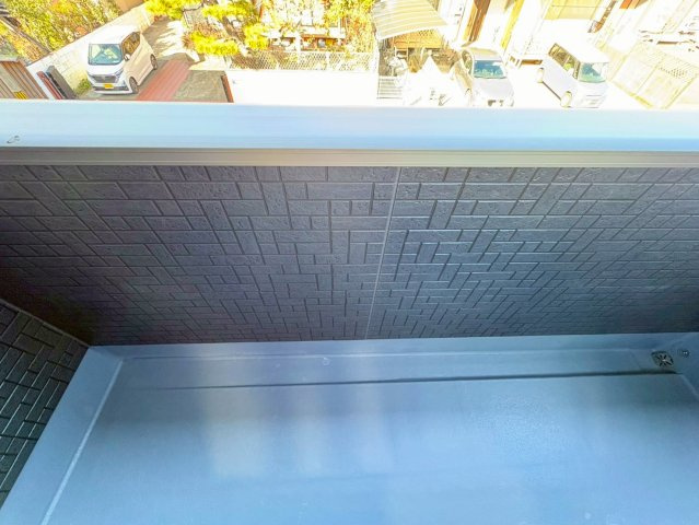 一宮中町⑦　新築戸建住宅のバルコニー|洗濯物も気持ちよく乾く、使い勝手の良いスペースです。